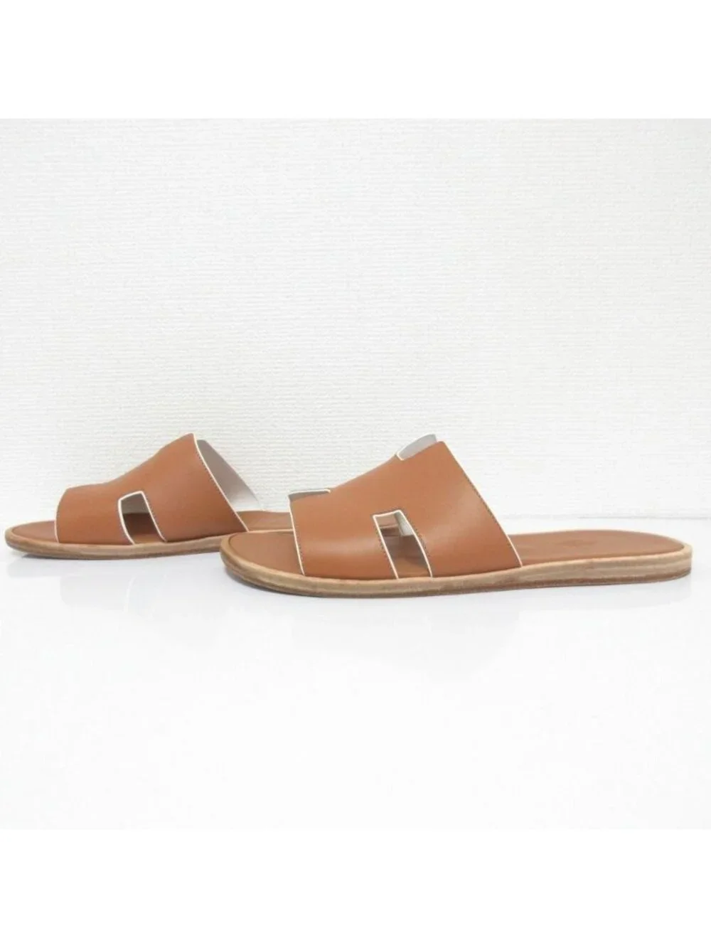 Hermes Izmir Sandals 43 Brown